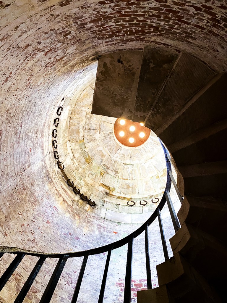 Spiral Staircase in Hurst Castle, Lymington